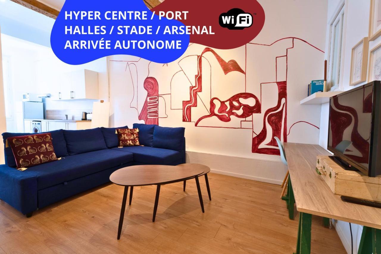 Apartmán L'Atelier D'Artiste - Refuge Boheme Et Creatif Toulon Exteriér fotografie