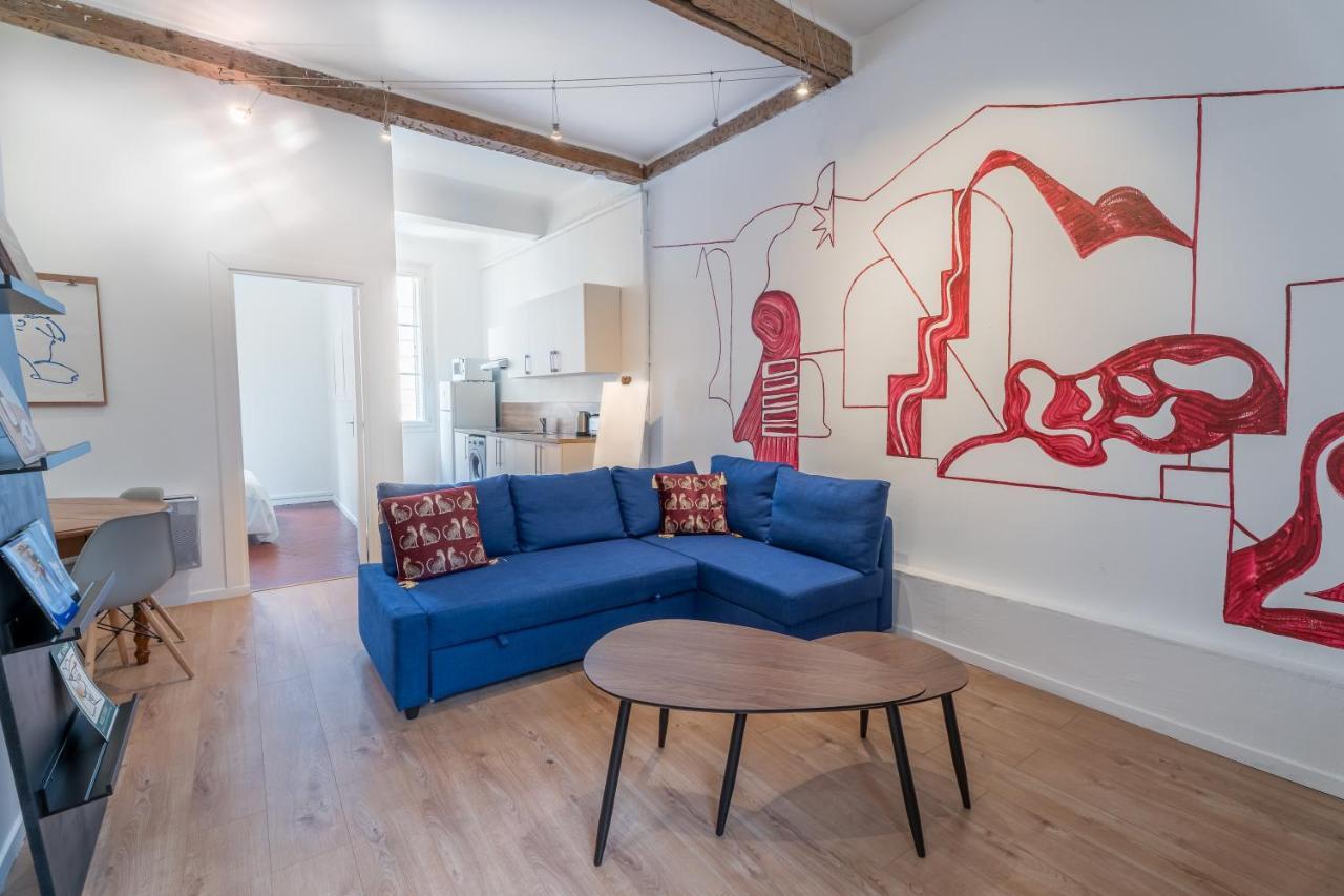 Apartmán L'Atelier D'Artiste - Refuge Boheme Et Creatif Toulon Exteriér fotografie